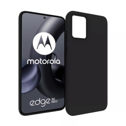 Silicone case Motorola Edge 30 Neo  - Black