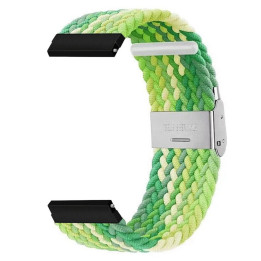 Braided Elastic Watchband Polar Vantage V3 - gradientgreen