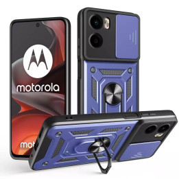 Jazz 3i1 case Motorola Moto E15 - Blue
