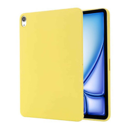 Liquid silicone case Apple iPad Air 13 (2025) - Yellow