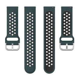 EBN watchband Suunto Run - Greenblue/black