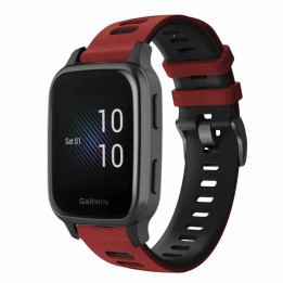 Twin Sport Armband Garmin Venu Sq Music Edition - Red/black